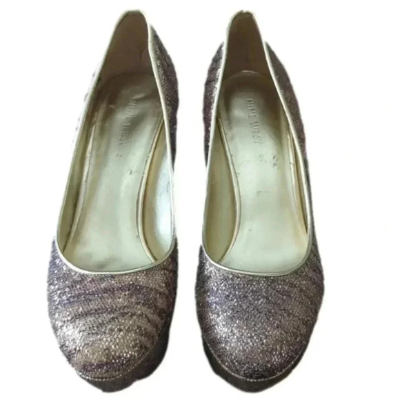 Nine West NWMENDOZA women's pumps leopard glitter - Picture 1 of 9